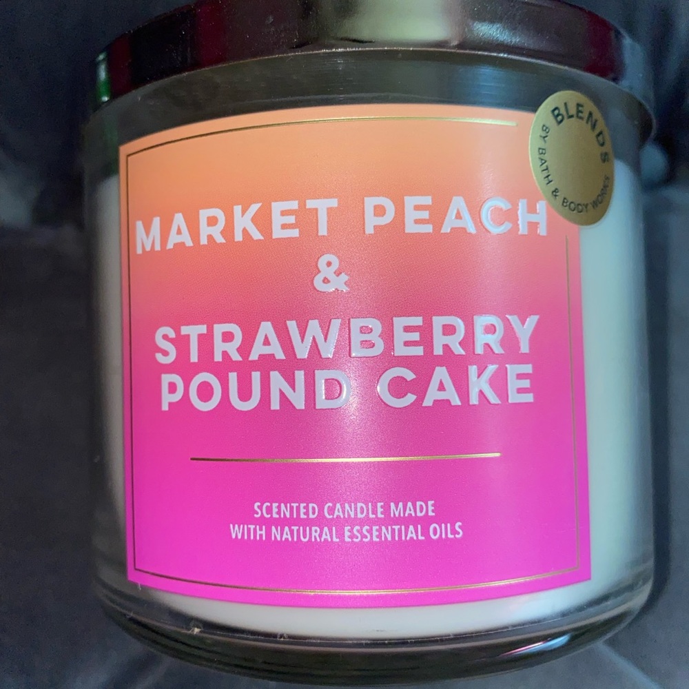 Bath and body candle